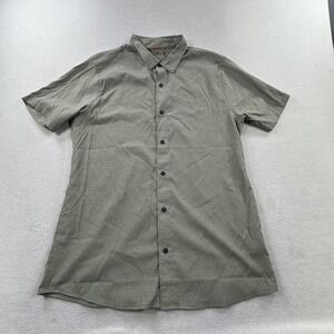 Roark Shirt Mens Medium Green Bless Up Lightweight Breathable Quick Dry Stretch